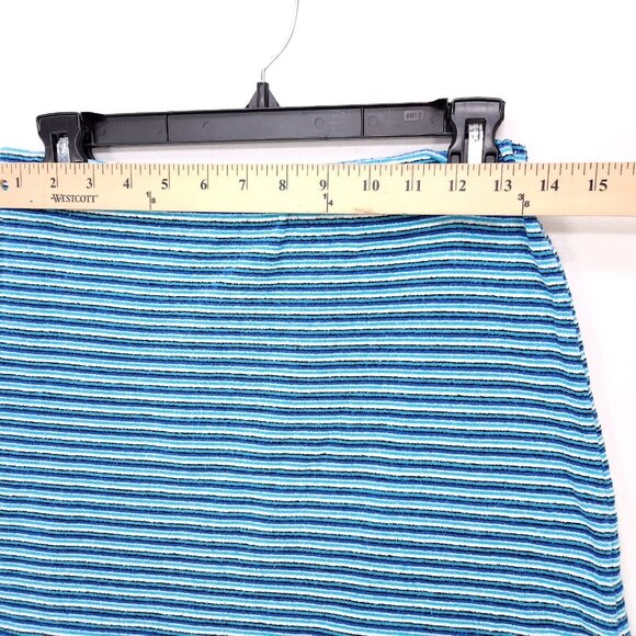 Frankies Bikinis Terry Shirt Mini Skirt Set Blue Button Up Sizes Medium Large - Picture 9 of 16